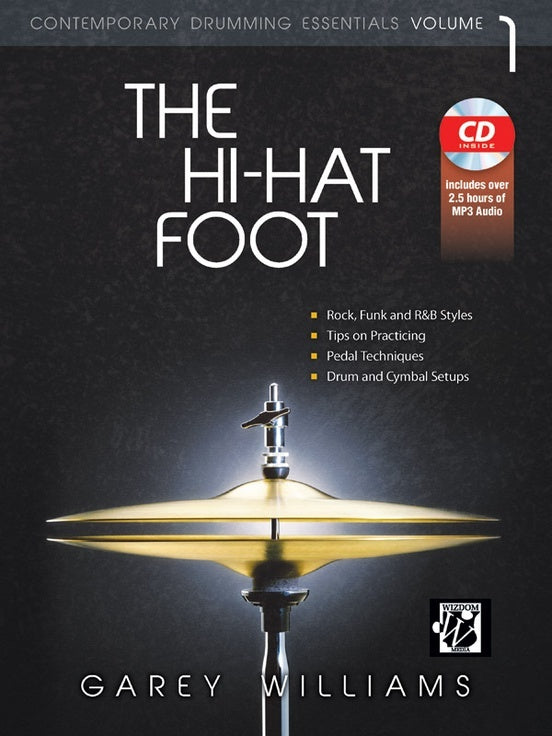 Hi Hat Foot Drum Set Book/CD