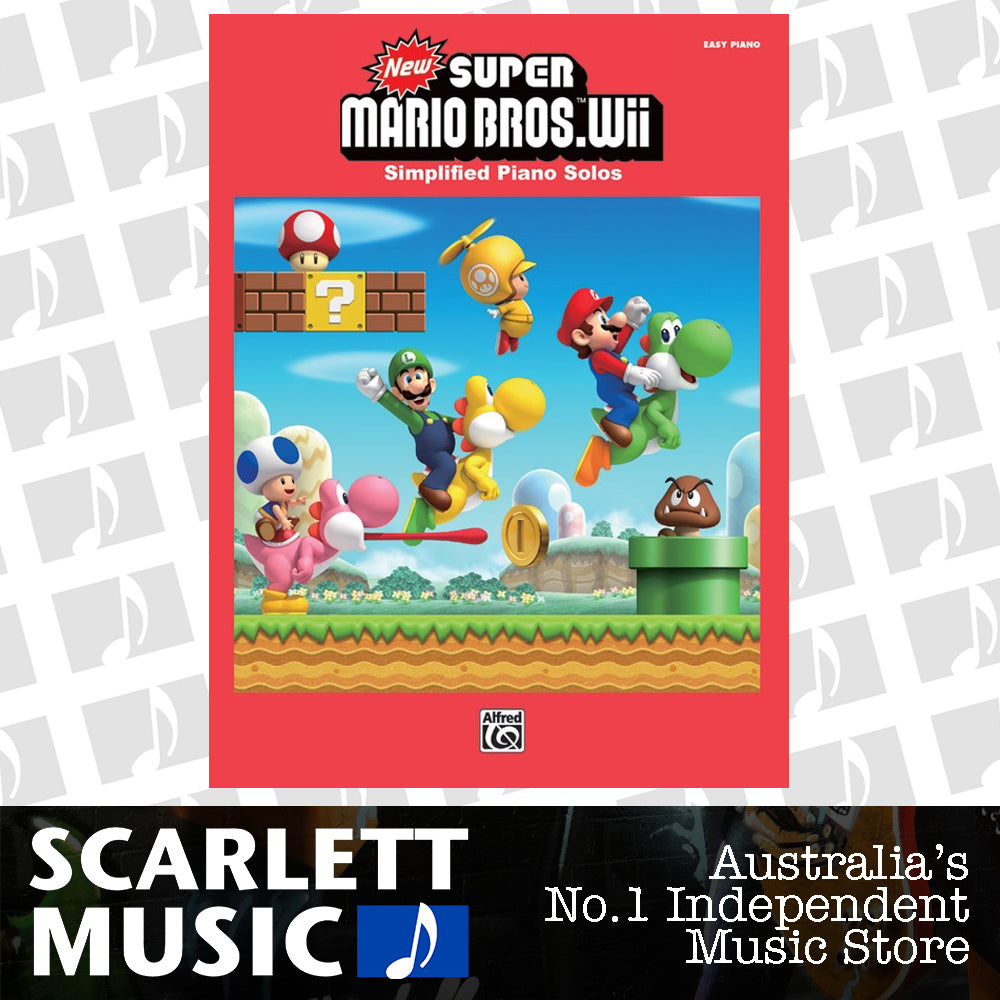 New Super Mario Bros Wii For Easy Piano — view 2
