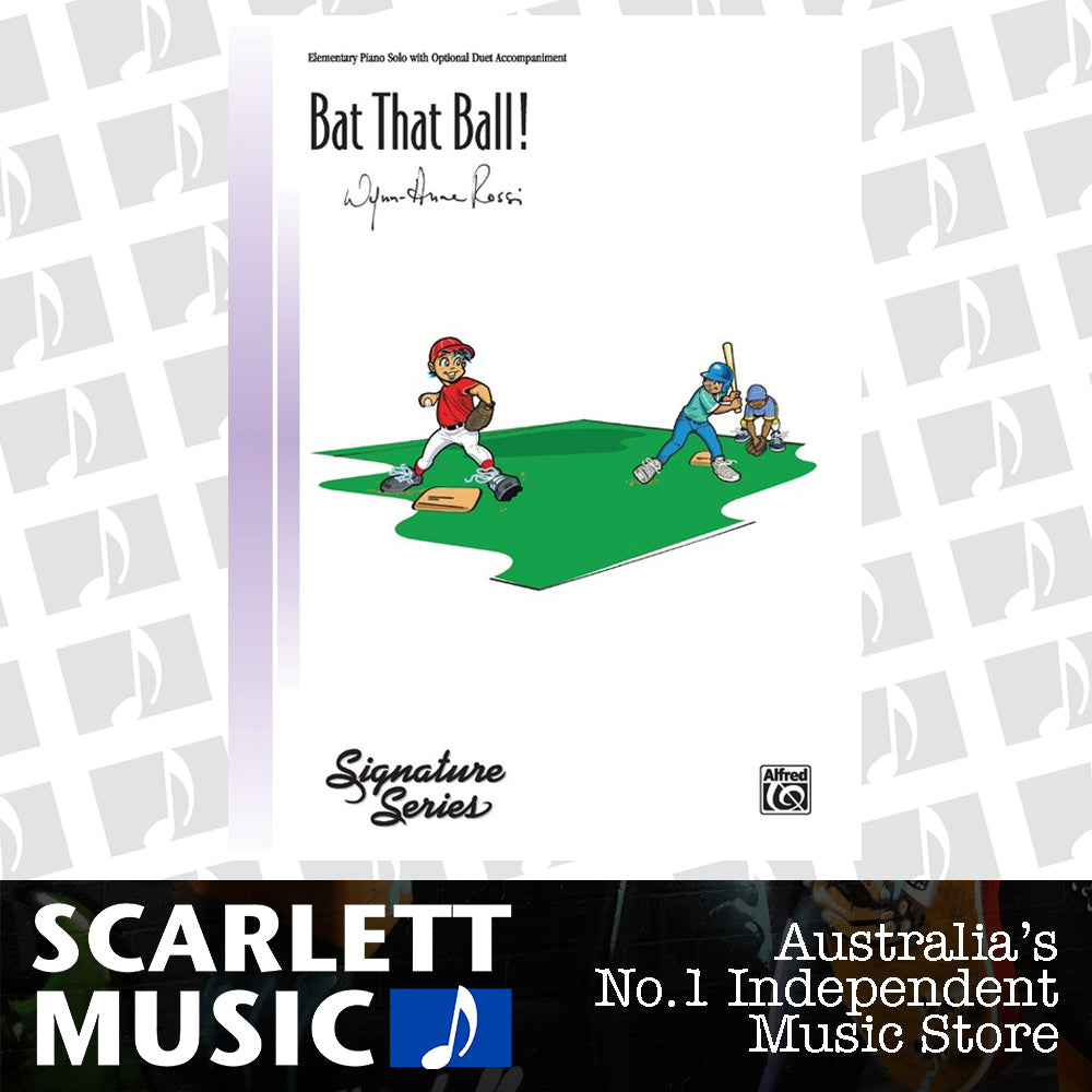 Bat That Ball Piano Sheet Music — view 2