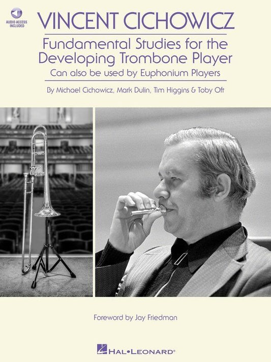Fundamental Studies for the Developing Trombone Player Book with Online Audio Access