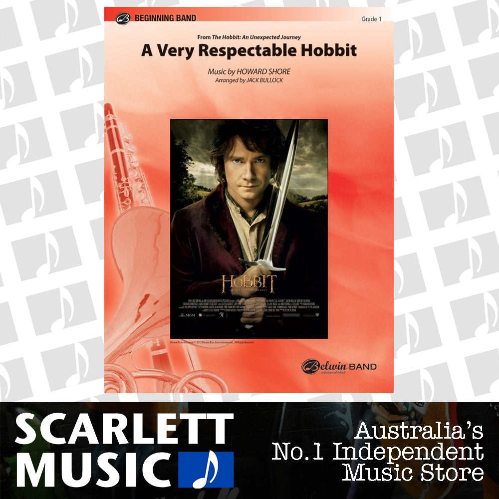 A Very Respectable Hobbit Concert Band Score GR1 — view 2