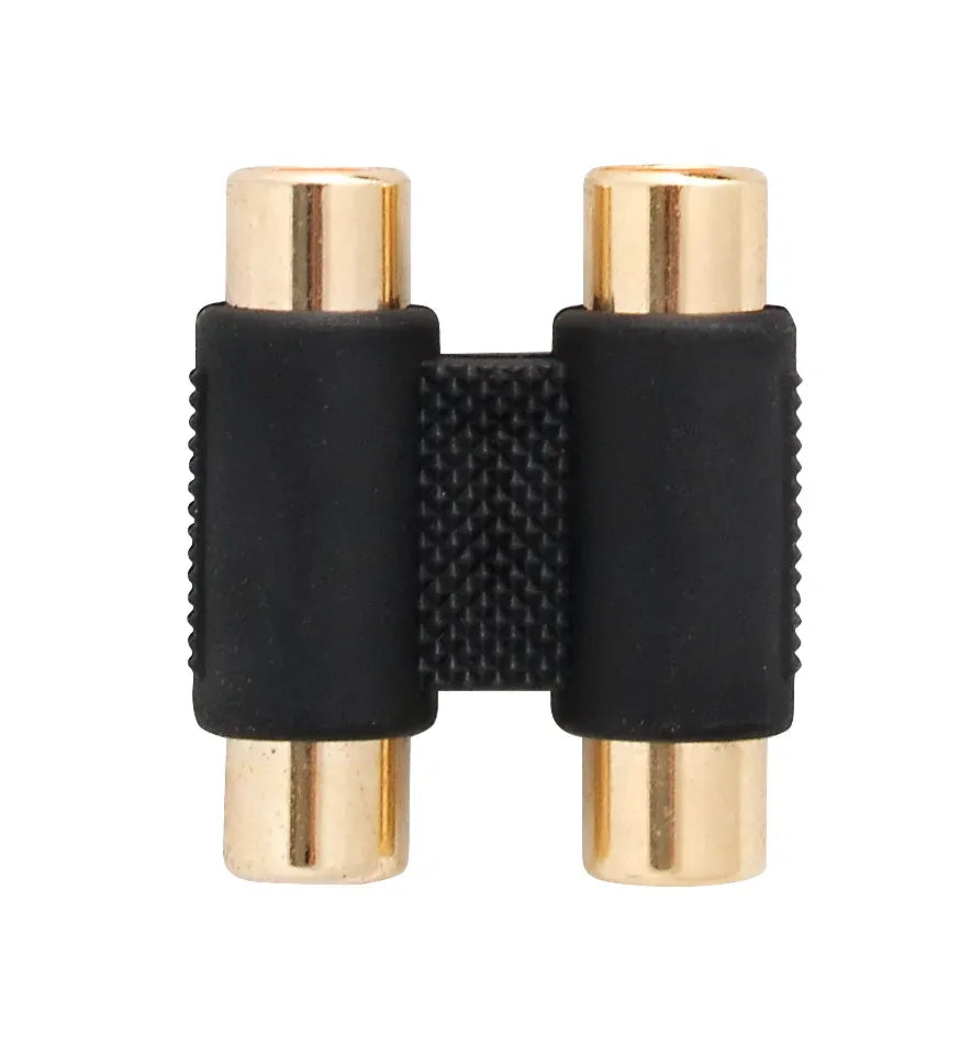 Carson Cable Co 2x RCA Female to 2x RCA Female Audio Cable Adapter