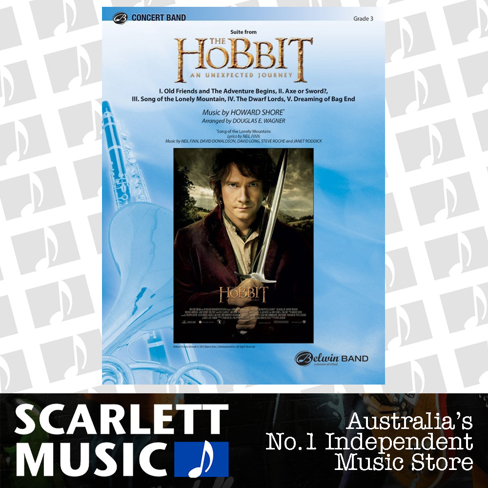 Hobbit An Unexpected Journey Suite Concert Band Gr 3 — view 2