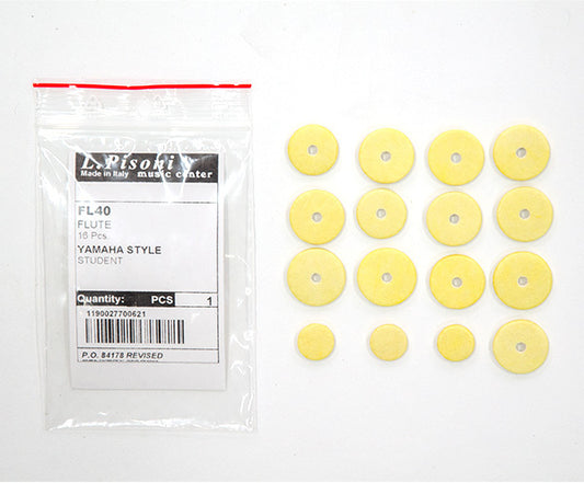 Flute Pad Set-L.Pisoni Italy FL/40
