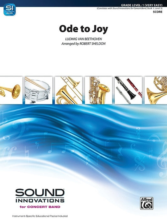 Ode to Joy for Concert Band, Grade 1
