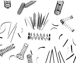 Saxophone Spring Assortment - 100 Flat Micro Springs