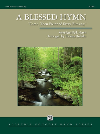 A Blessed Hymn Concert Band Sheet Music Grade 3
