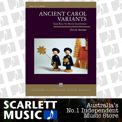 Ancient Carol Variants Concert Band Sheet Music Grade 3.5 — view 2