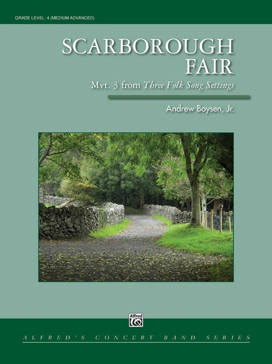 Scarborough Fair Concert Band Sheet Music Grade 4