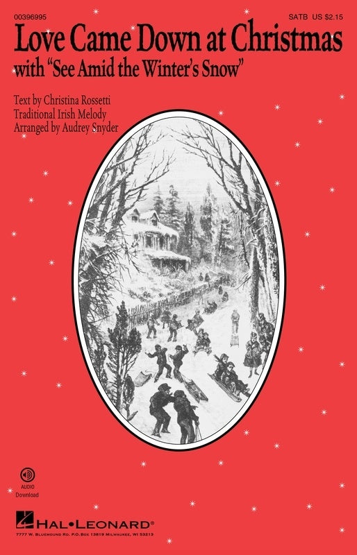 Love Came Down At Christmas Satb Octavo