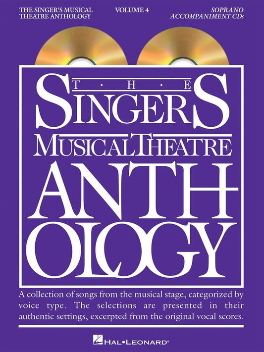 Singer's Musical Theatre Anthology Vol. 4 — Soprano with CDs (Hal Leonard)