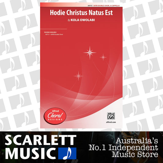 Hodie Christus Natus Est SATB