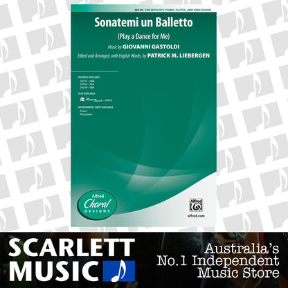 Sonatemi Un Balletto TTB Choral Sheet Music — view 2