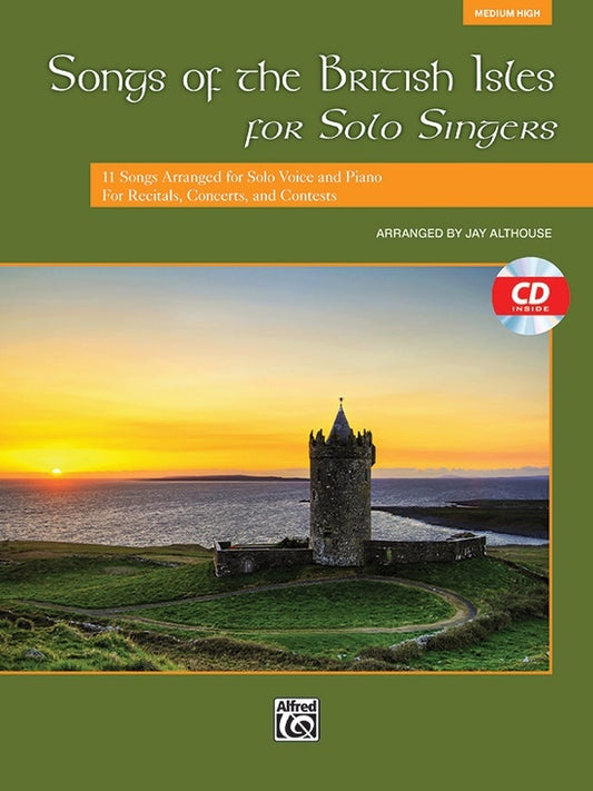 Songs of the British Isles Vocal Sheet Music Book with CD Medium/High