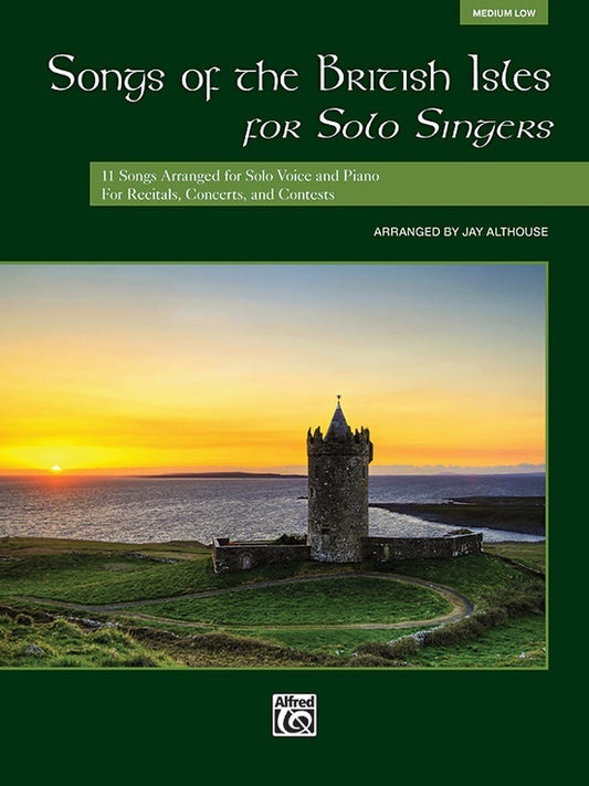 Songs of the British Isles Vocal Sheet Music Medium/Low Book