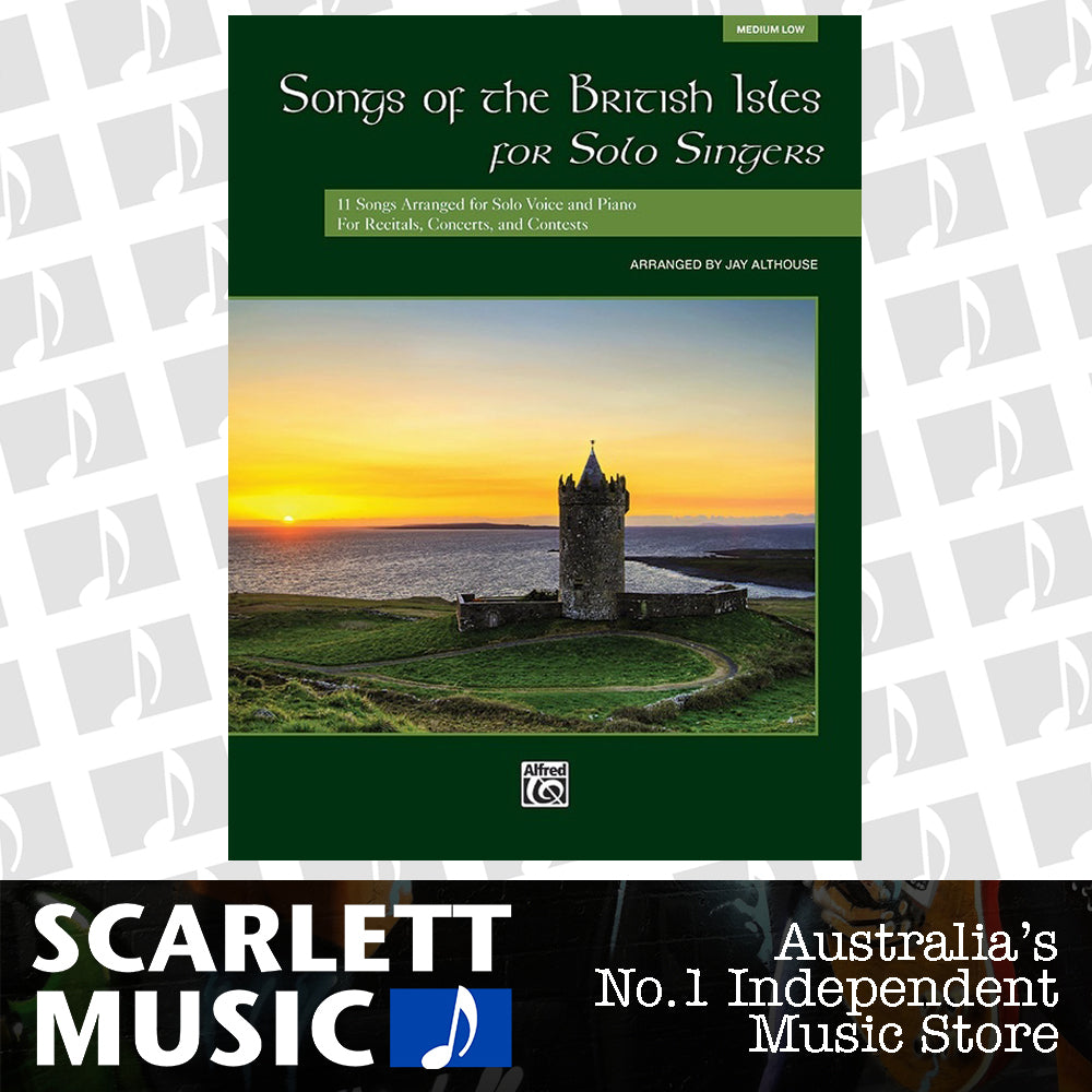 Songs of the British Isles Vocal Sheet Music Medium/Low Book — view 2