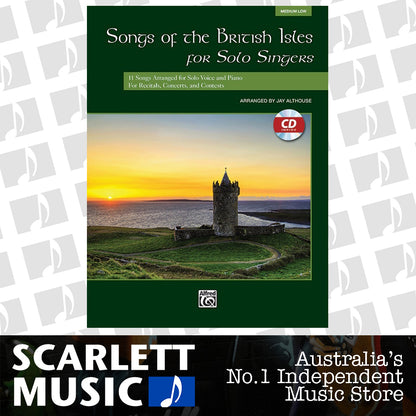 Songs of the British Isles Solo Medium/Low Vocal Sheet Music with CD — view 2