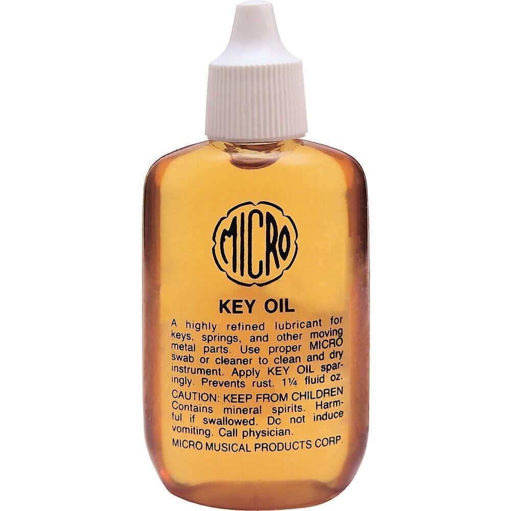 Micro Key Oil 1.25 FL OZ Lubricant for Woodwind Instrument Keys