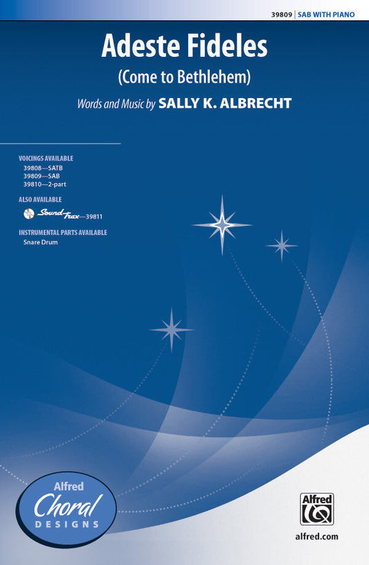 Adeste Fideles SAB Choral Sheet Music