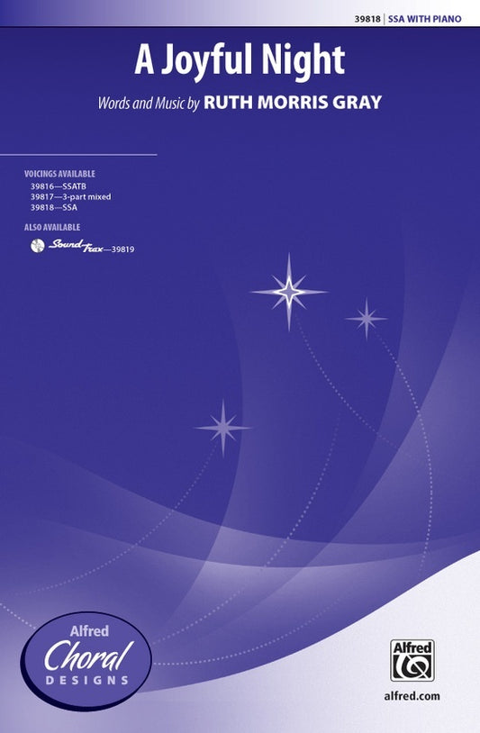 A Joyful Night SSA Choral Sheet Music