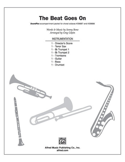 Beat Goes On S/PAX Choral Sheet Music