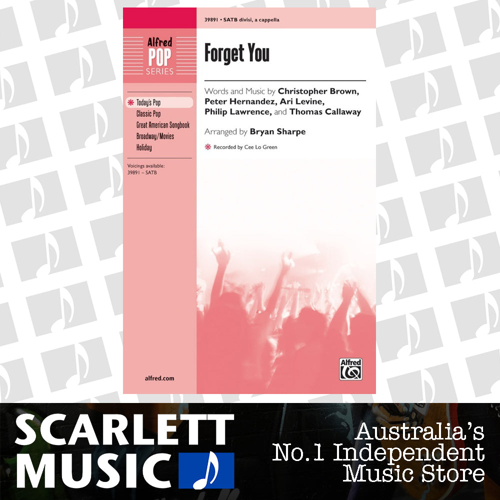 Forget You SATB Divisi A Cappella — view 2