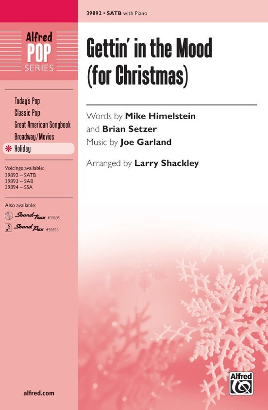 Gettin In The Mood For Christmas SATB