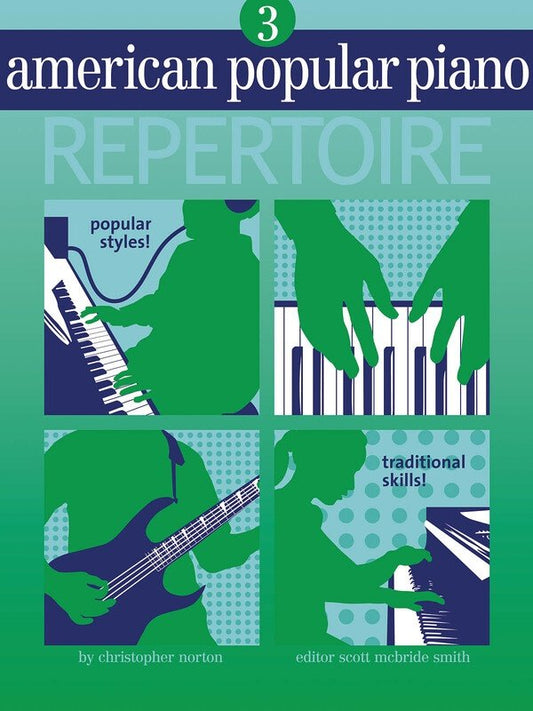 American Popular Piano Repertoire Level 3 — Book/CD (Novus Via Music Group)