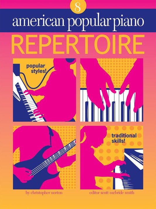 American Popular Piano Repertoire Level 8 — Book/CD (Novus Via Music Group)