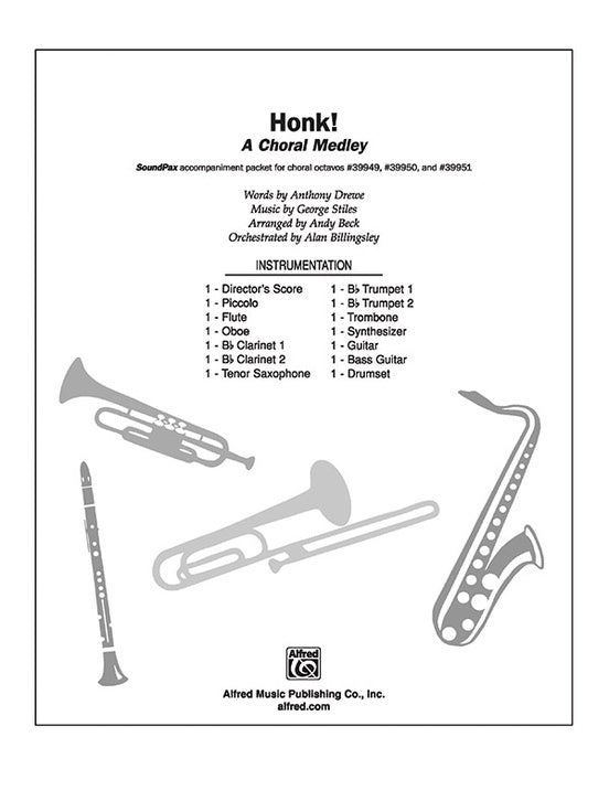 Honk A Choral Medley Soundpax CD