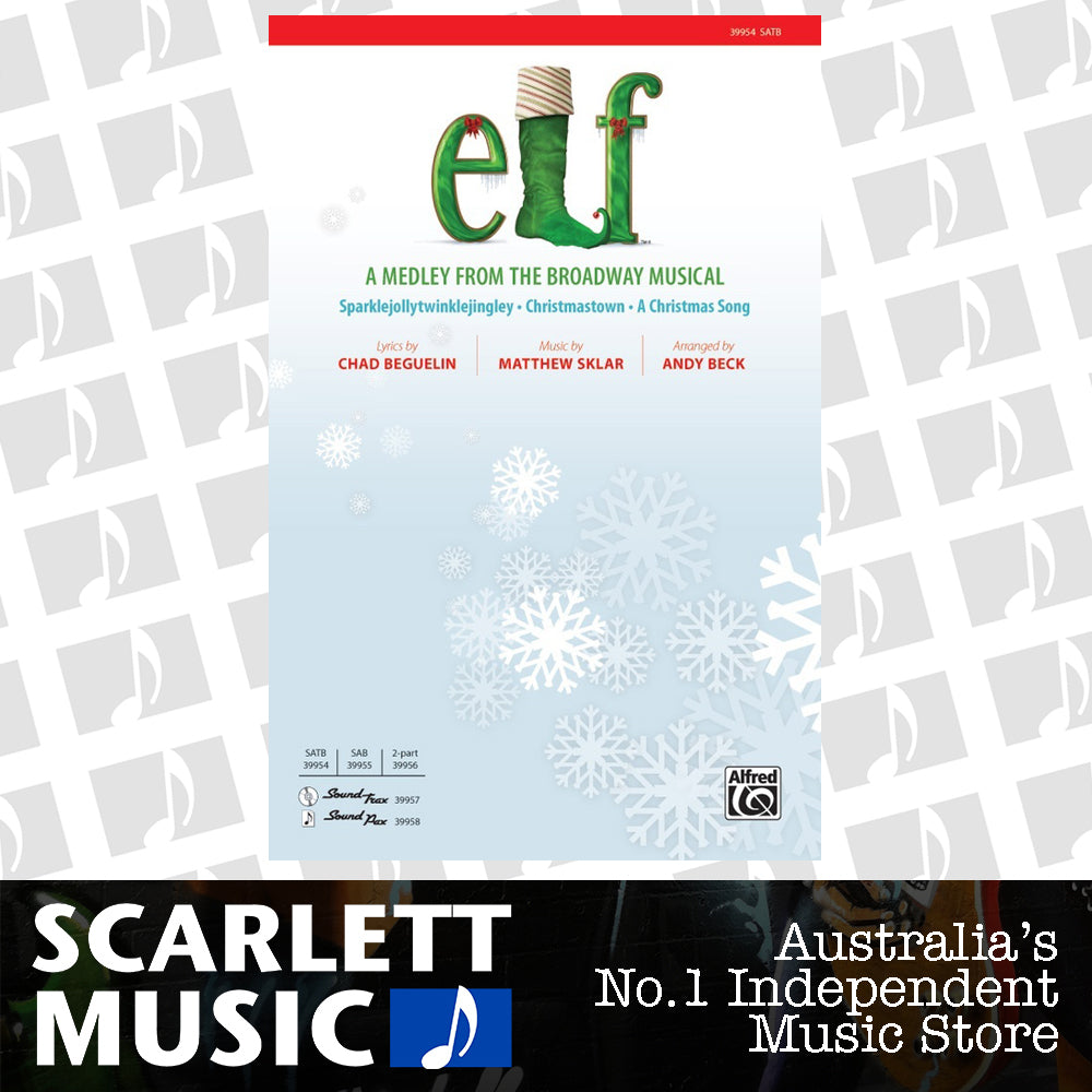Elf A Medley From The Broadway Musical SATB — view 2