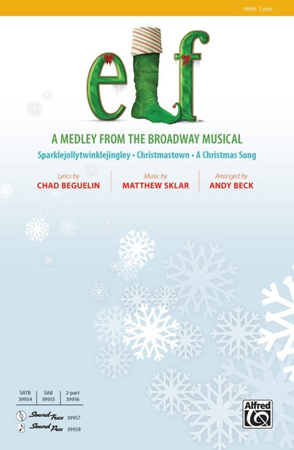 Elf A Medley From The Broadway Musical SA