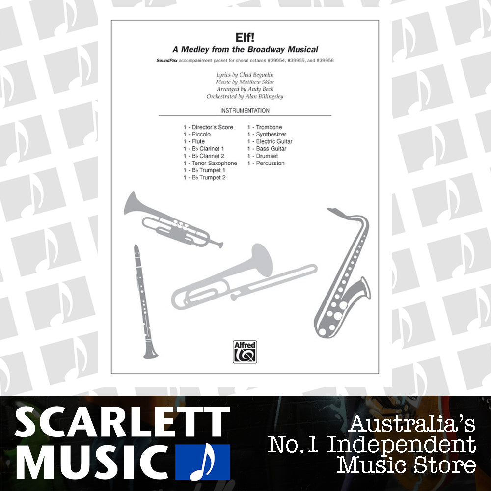 Elf A Medley From The Broadway Musical Soundpax — view 2