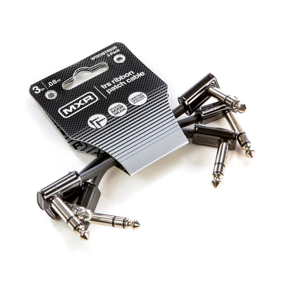 MXR Ribbon TRS Patch Cable 3 Inch - 3 Pack — view 3