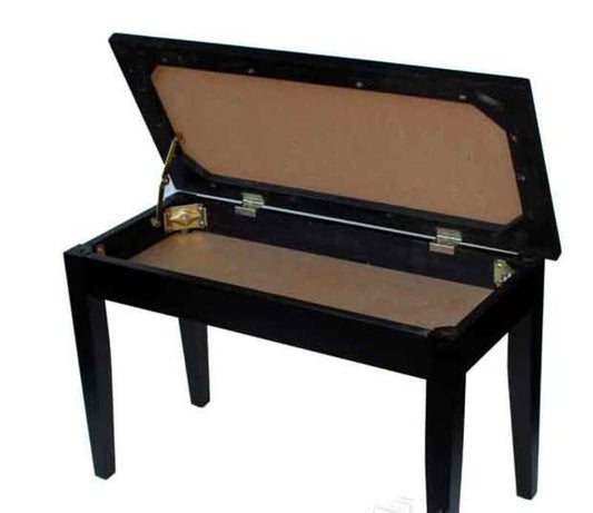 Upright Piano Bench — Polished Ebony (Yamaha)