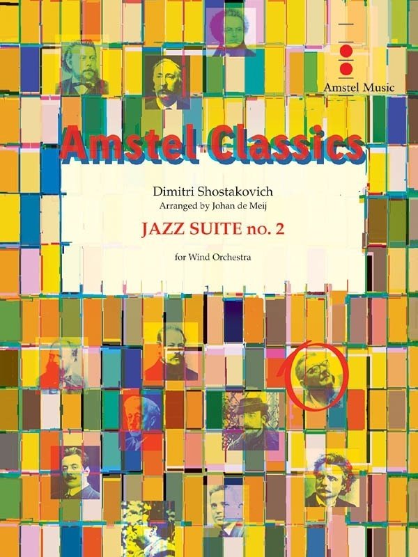 Jazz Suite No. 2 — Concert Band Score & Parts Grade 4, arr. Meij (Amstel Music)