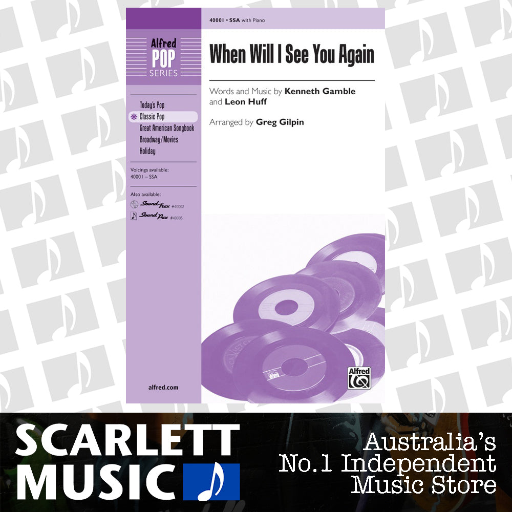 When Will I See You Again SSA Choral Sheet Music — view 2