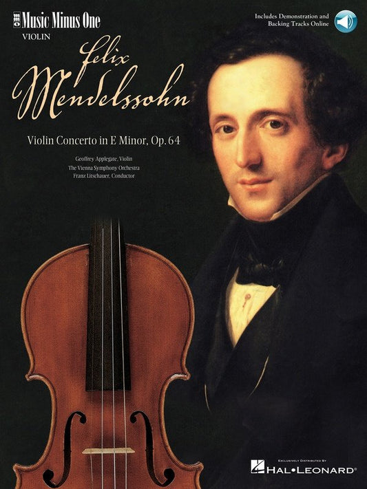 Mendelssohn: Violin Concerto in E Minor, Op. 64 — Book/Online Audio (Music Minus One)
