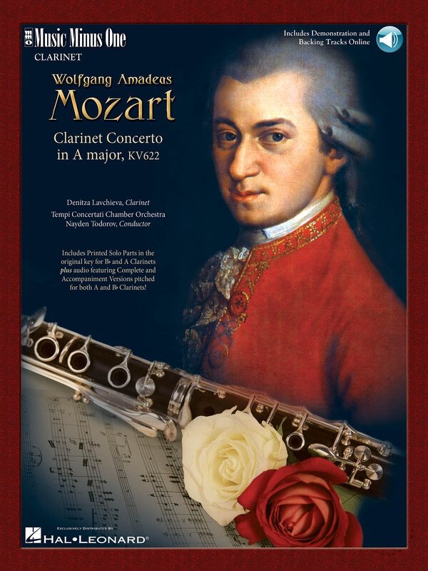 Mozart: Clarinet Concerto in A Major, K. 622 — Book/Online Audio (Music Minus One)