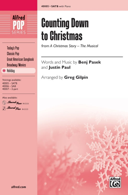 Counting Down To Christmas SATB