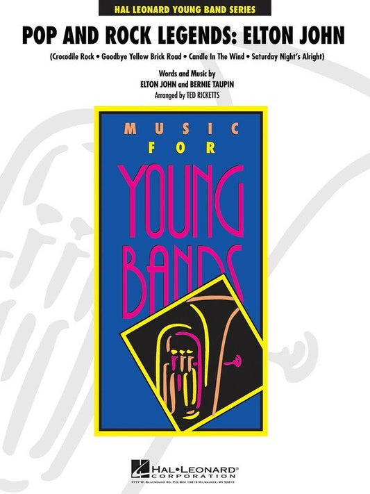 Pop And Rock Legends - Elton John Cb3 Sc/Pts (Hal Leonard)
