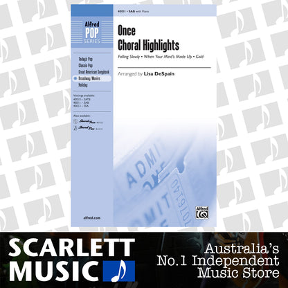 Once Choral Highlights SAB — view 2