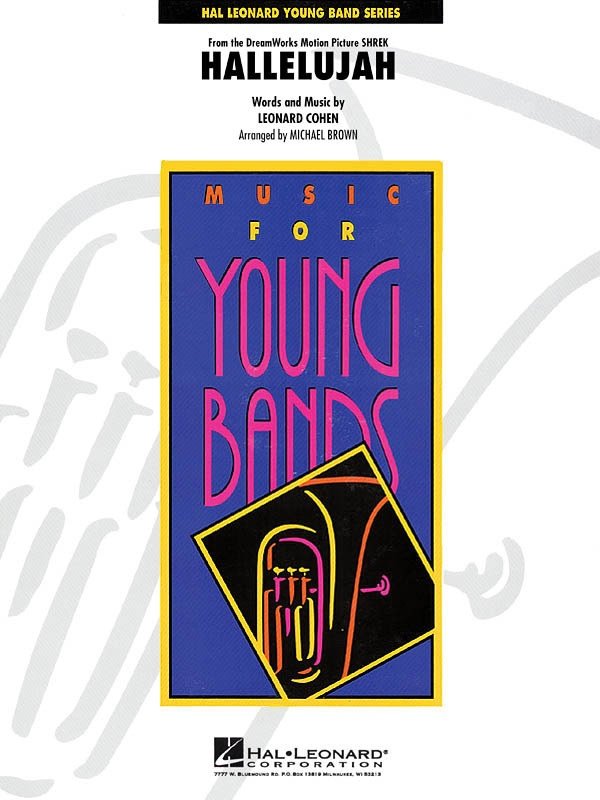 Hallelujah — Concert Band Grade 3, Score & Parts (Hal Leonard, Young Concert Band)