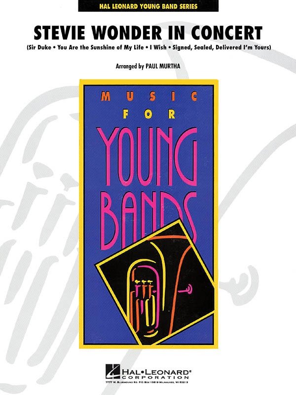 Stevie Wonder In Concert Cb3 Sc/Pts (Hal Leonard)
