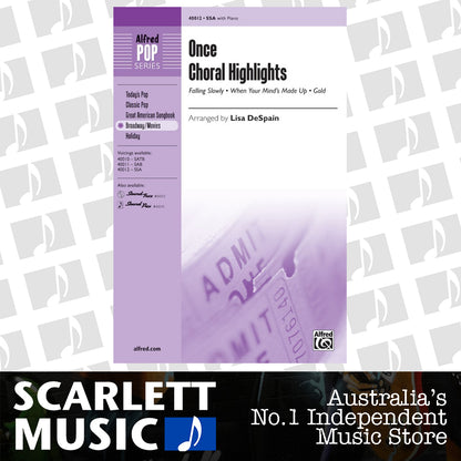 Once Choral Highlights SSA — view 2