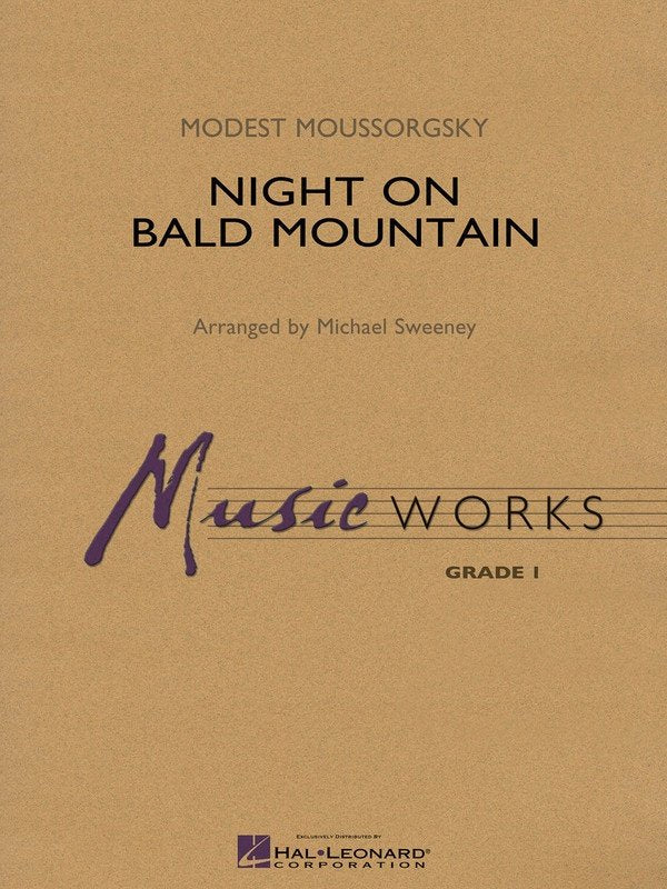 Night on Bald Mountain — Concert Band, MusicWorks Grade 1, Score & Parts (Hal Leonard)