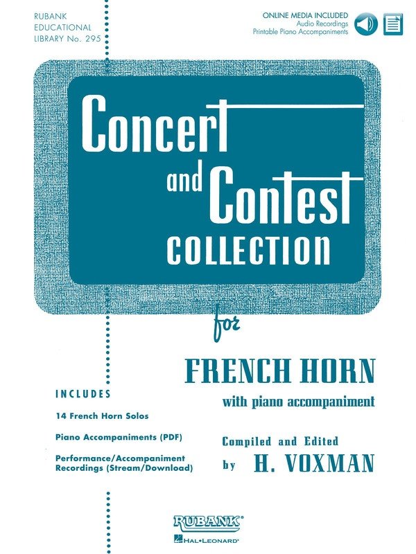 Concert And Contest Collection F Horn Bk/Olm (Rubank Publications)