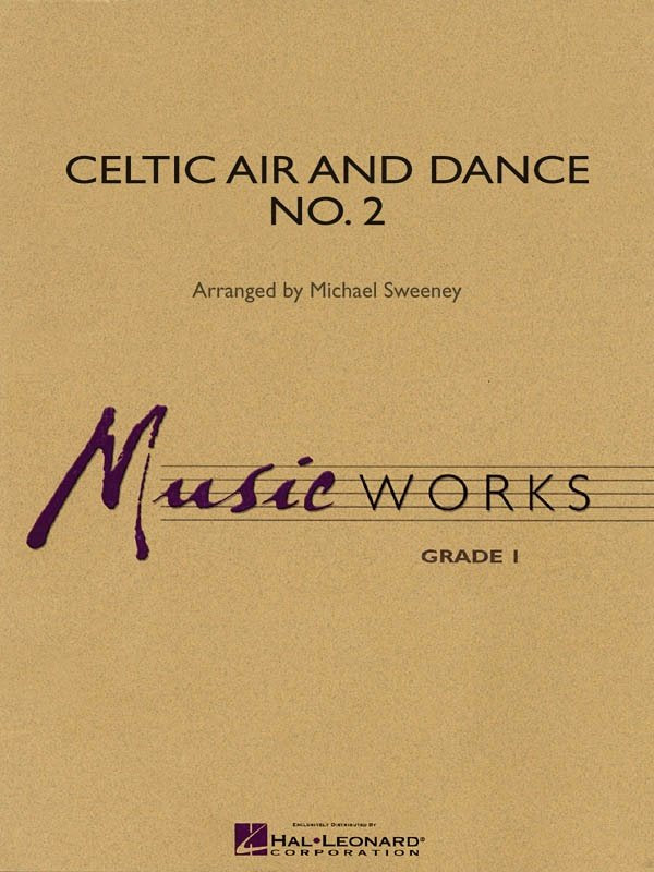 Celtic Air and Dance No. 2 — Concert Band Grade 1, Score & Parts (Hal Leonard)