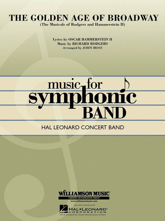 Golden Age of Broadway — Concert Band Grade 4 (Hal Leonard Concert Band Series)