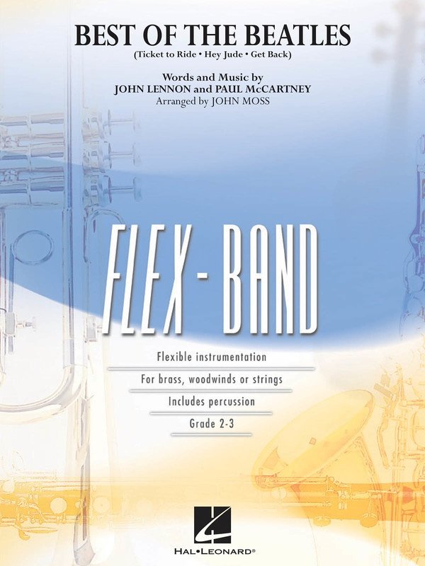 Best of the Beatles — FlexBand Concert Band Grade 2-3, Score & Parts (Hal Leonard)